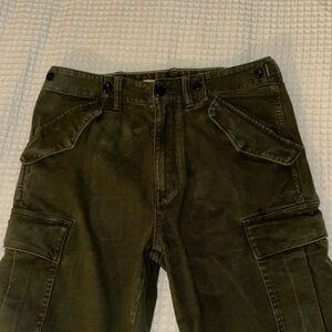 Banana Republic Olive Green Slim Fit Cargo Pants – Size 30x32